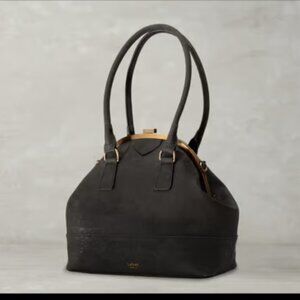NEW Laflore Paris La Grande Ronde purse in BLACK